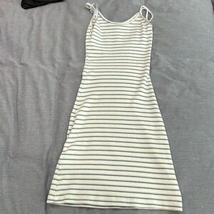 Brandy Melville knit spaghetti strap dress.